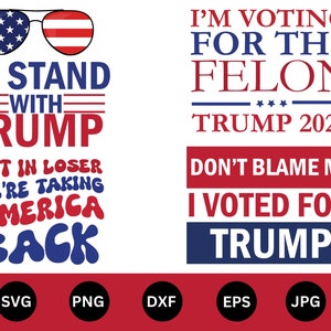 Trump 2024 Svg, 2024 Election, Donald Trump Svg Bundle, Trump Face Clipart, Trump 2024 Svg, Trump Png, Political Svg, Png, Pdf, Svg Files