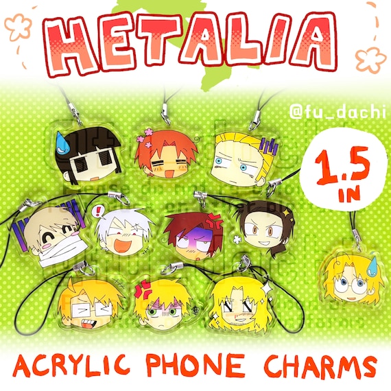 ヘタリア携帯ストラップシリーズ [APH] - Etsy 日本