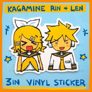 Kagamine Rin and Len Sticker [VOCALOID]