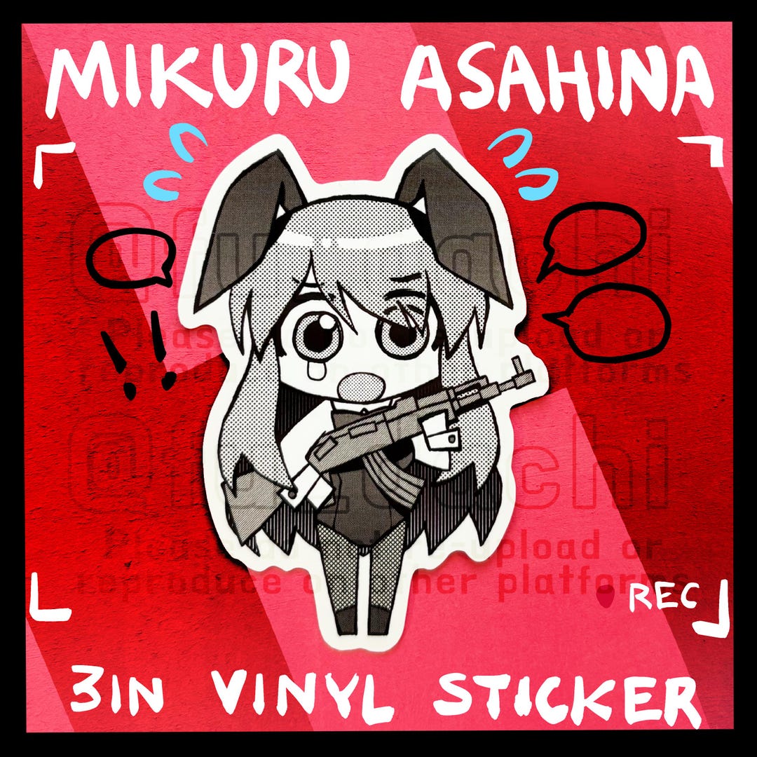Mikuru Asahina Sticker [HARUHI SUZUMIYA] - Etsy Canada
