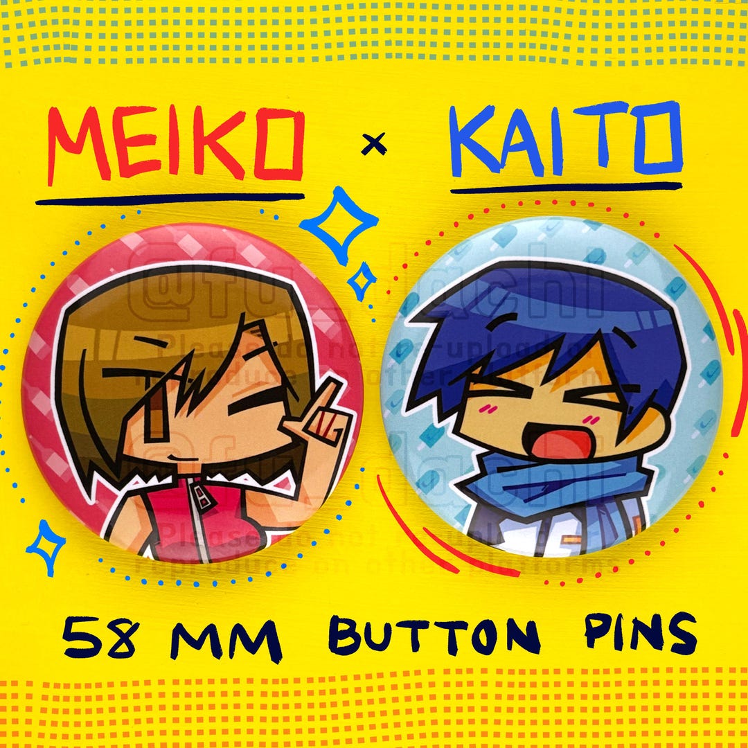 Vocaloid Button Pin Series [VOCALOID] - Etsy
