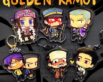 Série de chaveiros Golden Kamuy [GOLDEN KAMUY]