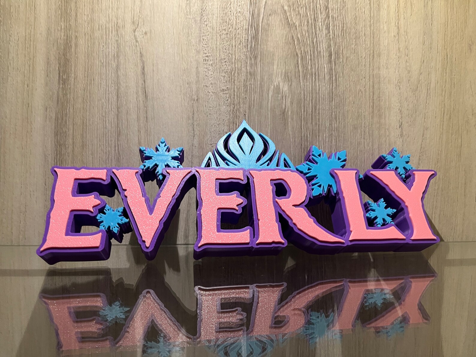 Frozan Name Custom Disney Style Frozen Name Plate Custom Sign Frozen Personalized ...