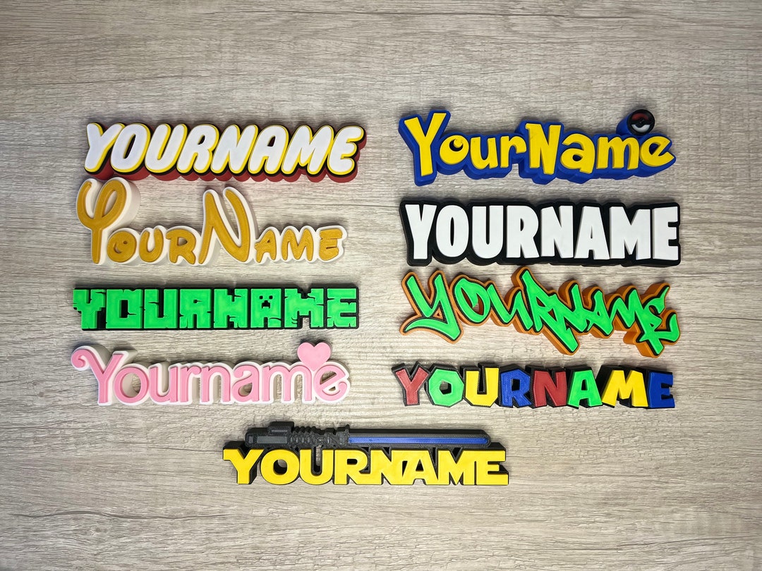 Personalized Name Plate Custom Desk Name, Baby Shower, Desk, Gift