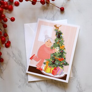 SueBea Christmas Cards Set of 4 image 4