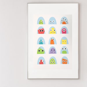 Space Alien print