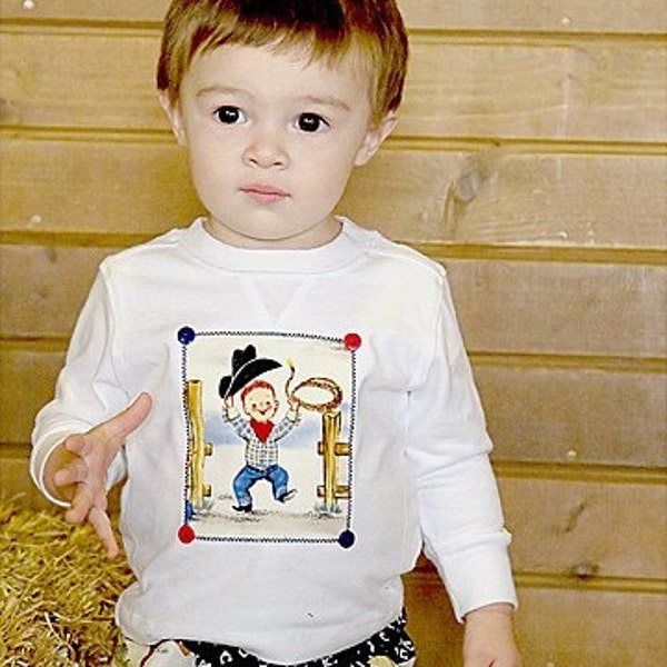 Little Cowboy Shirt or Onesie Custom size