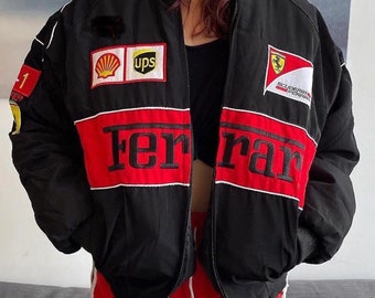 Vintage witte Nascar Retro