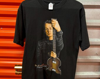 Paul Mccartney Driving USA Tour 2002 Concert T-shirt - Etsy