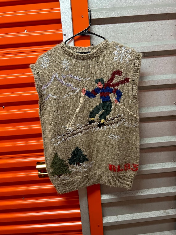 Vintage polo ski knit - Gem Vintage polo ski knit - Gem