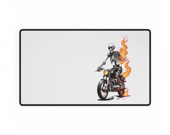 Fire Skeleton Desk Mats