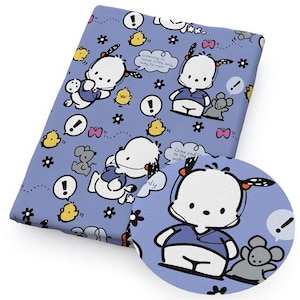 tecido pochacco por metro e muito mais...