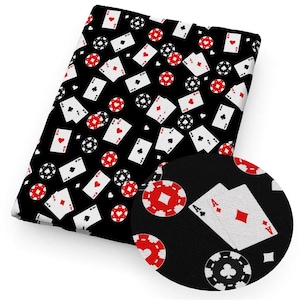 tessuto da poker tagliato su misura