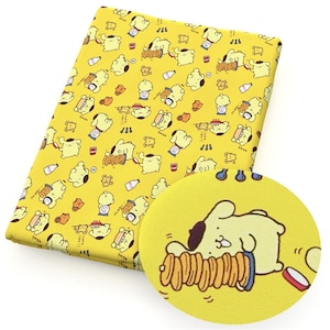 tecido pompom purin por metro e muito mais...