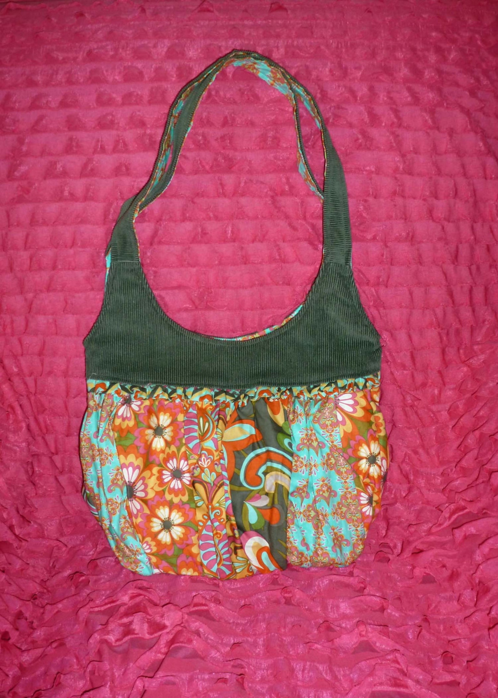 Scoop Tote Bag Easy Pdf Purse Sewing Pattern Stripwork | Etsy
