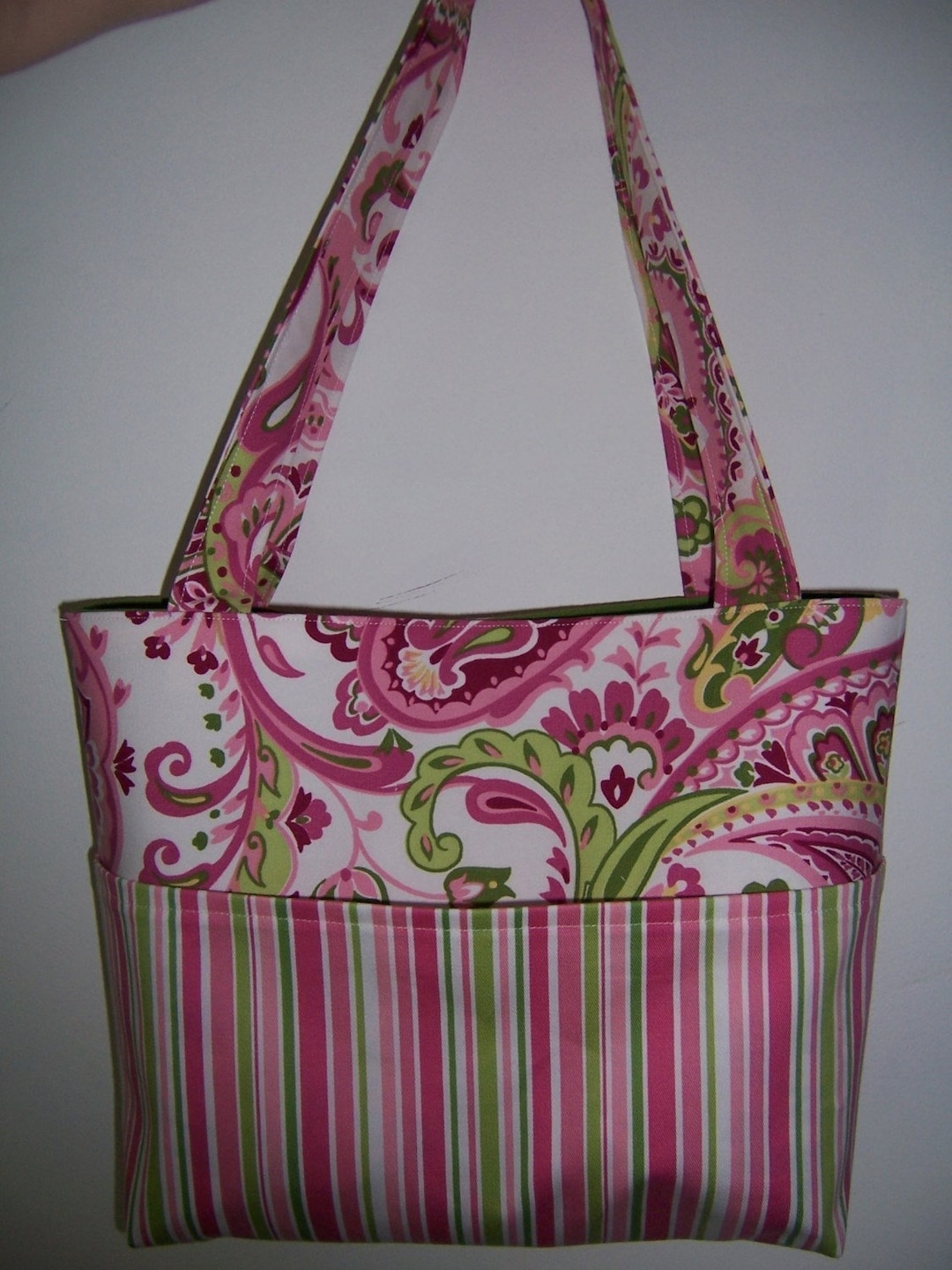 Pocket Tote Bag PDF Sewing Pattern - 4 Sizes to Make - Customize Your ...