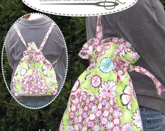 Convertible Backpack to Tote - pdf sewing pattern that's easy to follow - Instant Download