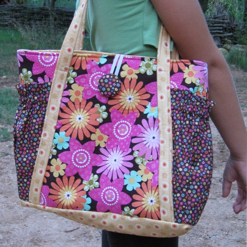 Original Satchel Tote Bag PDF Sewing Pattern Instant - Etsy