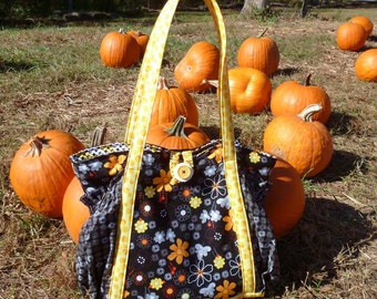 Satchel XL tote bag - easy pdf Purse Sewing Pattern - Instant Download -  great diaper bag, travel bag or carry all