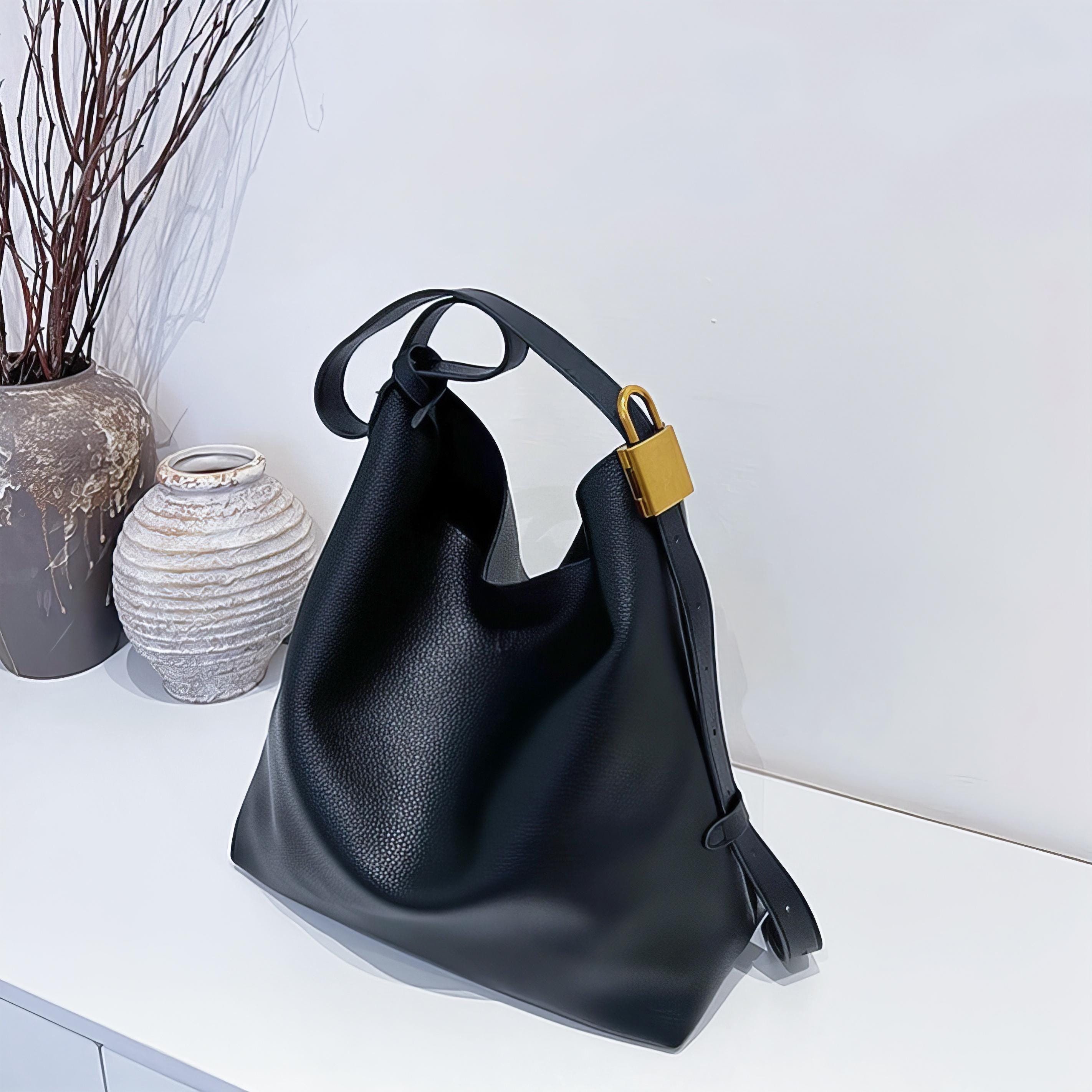 Leather hobo bags under 50 sale