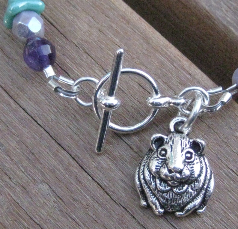 Download Guinea Pig Custom Charm Bracelet NEW Letters Available | Etsy
