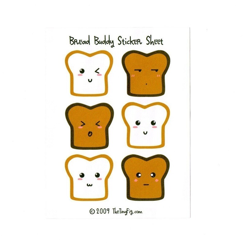 Bread Buddy Sticker Sheet image 1