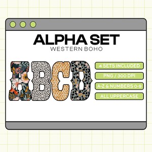 Trendy PNG Alpha Set, Doodle alpha, Spots alpha PNG, Ombre Alpha, Checkered alpha, Instand download (Western Boho)