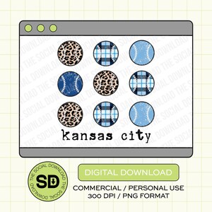 KC All the Home Runs PNG Download File, Kansas City Png, KC baseball, Kansas City, Dtf, Sublimation, Dtg (KCBB1010)