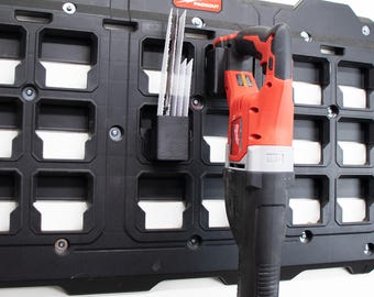 STL File for Packout Wall M18 Reciprocating Saw Mount with Blade Holder