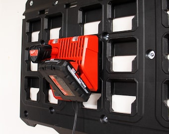 Combo Battery Charger Packout Wall Mount for Milwaukee
