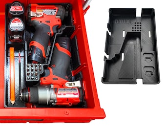 STL File for M12 FUEL Drill Driver Drawer Liner