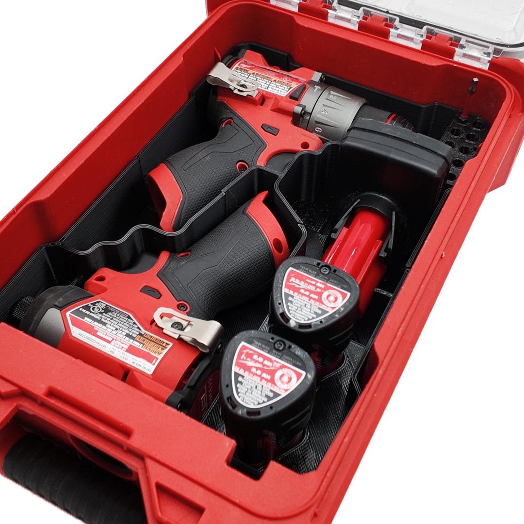 thumbnail image 2 of M12 FUEL 12" Hammer Drill Driver Gen 3 Insert For Compact Organizer By 2 of 14