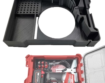 STL File for M18 Fuel Compact Router Liner for Milwaukee Packout Organizer - Version 2