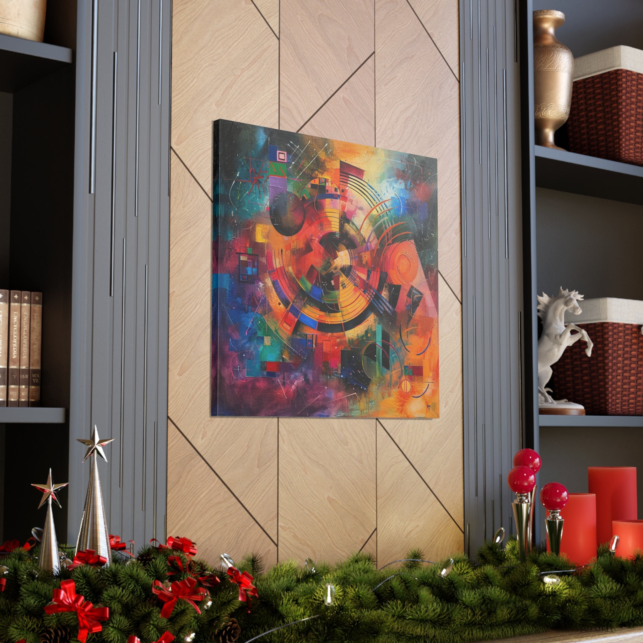 Photo inspiration: Original Orbiting Visions Dynamic Abstract Art Cosmic Wall Decor Photo Inspiration