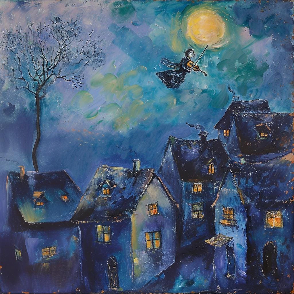 Marc chagall fiddler - Etsy 日本