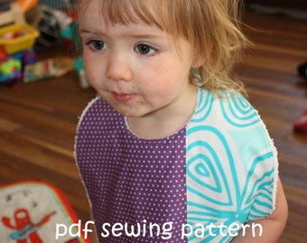 Supersize Me bib - PDF sewing pattern