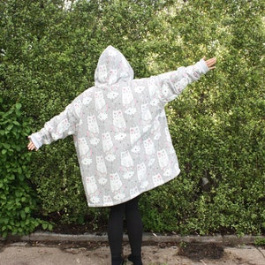 Blanket Hoodie PDF Sewing Pattern image 5