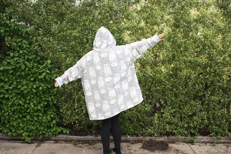 Blanket Hoodie PDF Sewing Pattern image 5