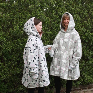 Blanket Hoodie PDF Sewing Pattern image 1