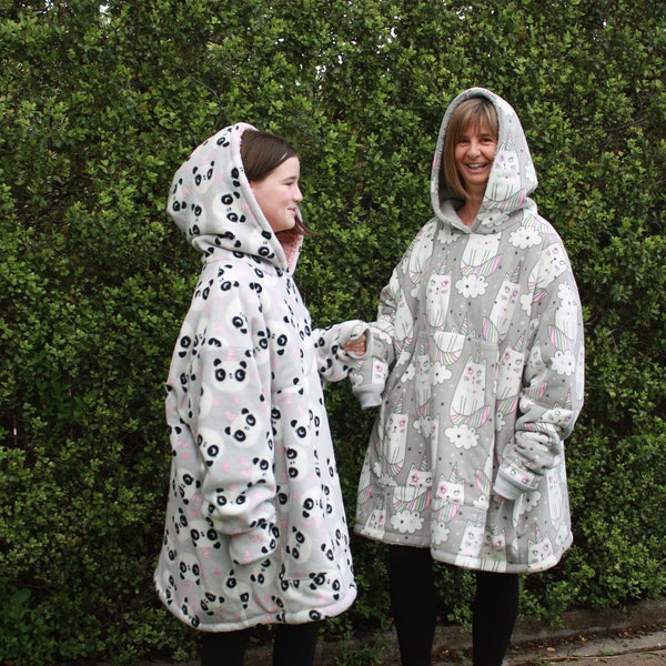 Blanket Hoodie - PDF Sewing Pattern