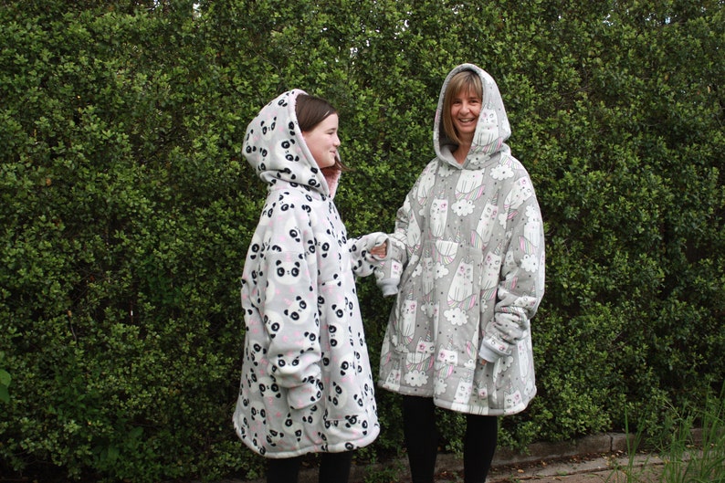 Blanket Hoodie PDF Sewing Pattern image 1