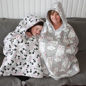 Blanket Hoodie PDF Sewing Pattern image 4