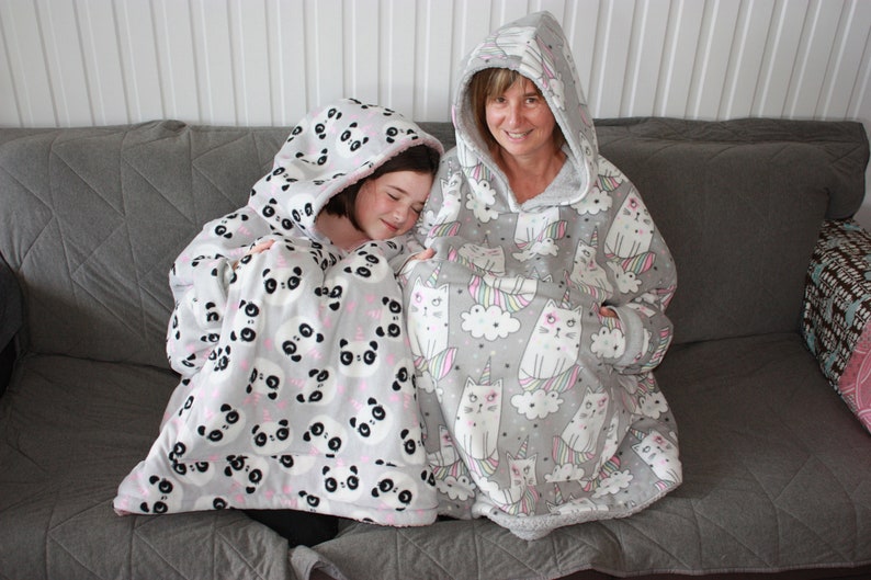 Blanket Hoodie PDF Sewing Pattern image 4