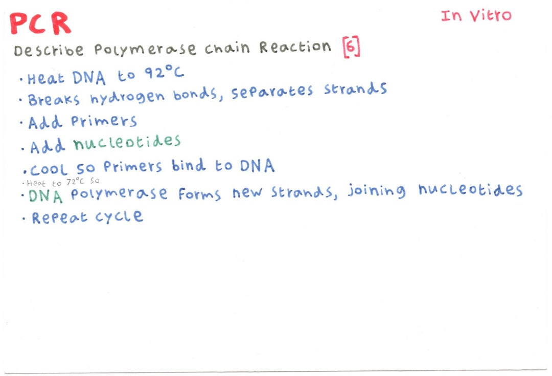AQA A-level Biology Unit 8 the Control of Gene Expression Revision ...