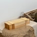 Handcrafted Solid Wood Long Box Artisan Wooden Rectangular Storage ...