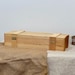 Handcrafted Solid Wood Long Box Artisan Wooden Rectangular Storage ...