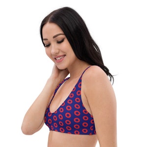 Phish Donuts Padded Bikini Top