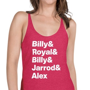 Billy Strings Tank Top, BMFS Tank Top, Billy Strings Band, Billy Strings Name Tank, Billy Strings Band Names, Women&#39;s Racerback Tank