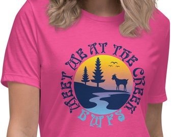 Maglietta da donna Billy Strings: Sunset Creek Scene