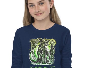 King Gizz Kids Shirt, Youth Long Sleeve, King Gizz Kids, King Gizz Youth, King Gizzard, Lizard Wizard, KGLW Shirt, KGLW Kids, Lizard Shirt